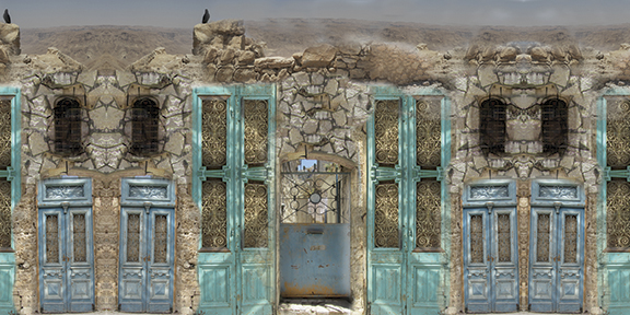 Welcome to My Ruins: Blue Doors