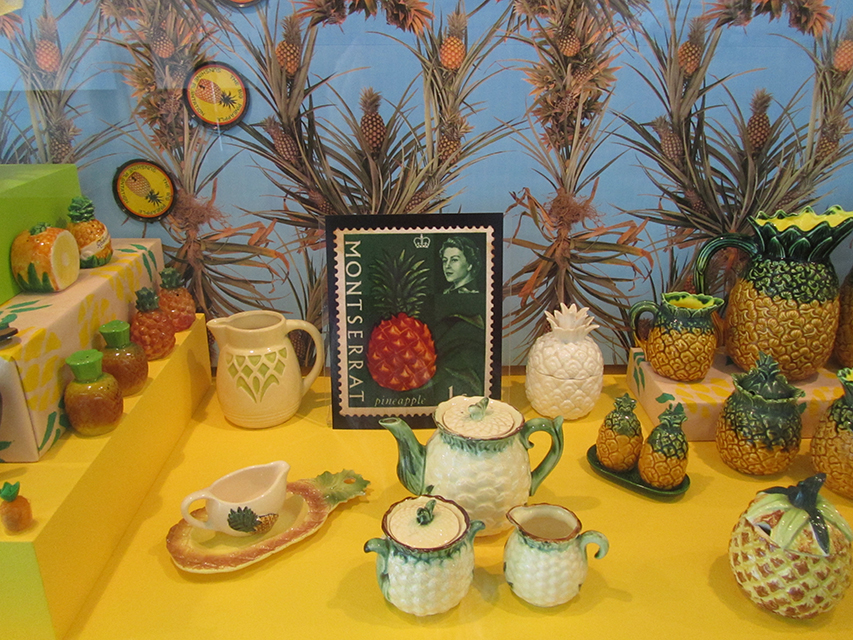 Pineapple Stamp Installation